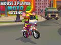 Gioco Mouse 2 Giocatore Moto Racing  in linea
