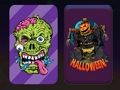 Gioco Memoria dei mostri di Halloween  in linea