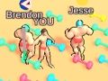 Gioco Gare muscolari, corsa in 3D  in linea