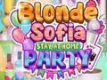 Gioco Sofia bionda resta a casa festa  in linea