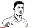 Gioco Libro da colorare Ronaldo  in linea