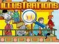 Gioco Illustrazioni 1  in linea