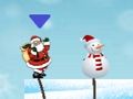 Gioco Salto del pupazzo di neve di Babbo Natale  in linea