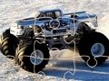 Gioco Puzzle di Monster Truck invernali  in linea