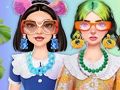 Gioco Trucco massimalista alla moda  in linea