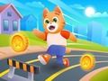 Gioco Gatto corridore  in linea