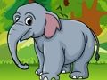 Gioco Aiuta l'elefante affamato  in linea