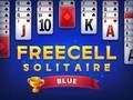 Gioco Solitario Freecell blu  in linea