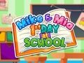 Gioco Mike e Mia il primo giorno di scuola  in linea