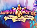 Gioco Carte casuali: difesa della torre  in linea