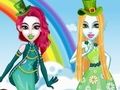 Gioco Battaglia di moda tra verde e arcobaleno  in linea