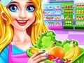 Gioco Pulizia della ragazza del supermercato  in linea