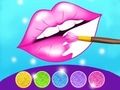 Gioco Gioco da colorare labbra glitterate  in linea