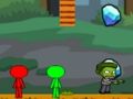 Gioco StickMan Bros contro gli zombi  in linea