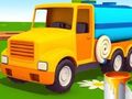 Gioco Libro da colorare: camion dell'acqua  in linea