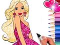 Gioco Libro da colorare: Barbie  in linea