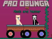 Gioco Pro Obunga contro Noob e Hacker  in linea
