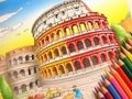 Gioco Libro da colorare: il Colosseo romano  in linea