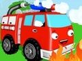 Gioco Libro da colorare: camion dei pompieri  in linea