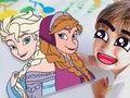 Gioco Libro da colorare: congelato  in linea