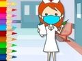 Gioco Libro da colorare: Dottore  in linea
