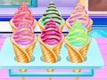 Gioco Prepara i biscotti al wafer con cono gelato  in linea