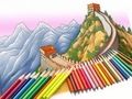 Gioco Libro da colorare: La Grande Muraglia  in linea