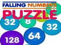 Gioco Puzzle di numeri che cadono  in linea