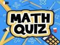 Gioco Quiz di matematica  in linea