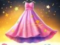 Gioco Libro da colorare: abito da principessa  in linea