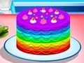 Gioco Cottura Torta Arcobaleno  in linea
