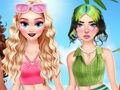 Gioco Summer Coconut Girl Dress Up in linea
