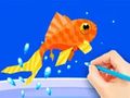 Gioco Libro da colorare: Pesce  in linea