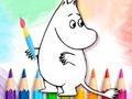 Gioco Libro da colorare: Moomin  in linea