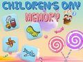 Gioco Memoria del giorno dei bambini  in linea