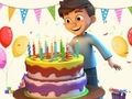 Gioco Libro da colorare: festa di compleanno  in linea