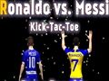 Gioco Messi contro Ronaldo Kick Tac Toe  in linea