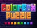 Gioco Puzzle della scatola dei colori  in linea