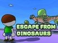 Gioco Fuga dai dinosauri  in linea