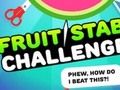 Gioco Sfida pugnalata alla frutta  in linea
