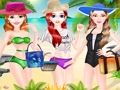 Gioco Costume da bagno da spiaggia alla moda per ragazze  in linea