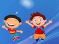 Gioco Puzzle per bambini felici  in linea