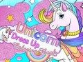 Gioco Libro da colorare per vestire l'unicorno  in linea