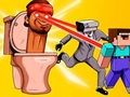 Gioco Skibidi Toilet e Nubik Survivors  in linea