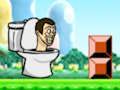 Gioco Skibidi WC contro Wario  in linea