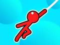 Gioco Altalena con gancio Stickman in linea Gioco Altalena con gancio Stickman in linea