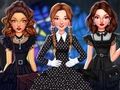 Gioco Celebrità mercoledì stile Addams  in linea