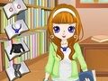 Gioco Vestire la ragazza della biblioteca  in linea