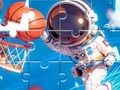 Gioco Puzzle: basket spaziale  in linea