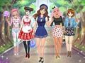 Gioco Vestire gli anime delle scuole superiori  in linea